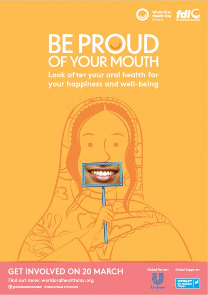 Be Proud of Your Mouth Campaign Poster 