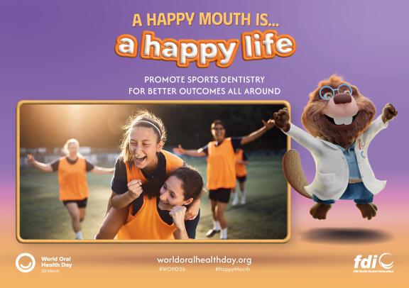 Advocacy in action card - Sports Dentistry 